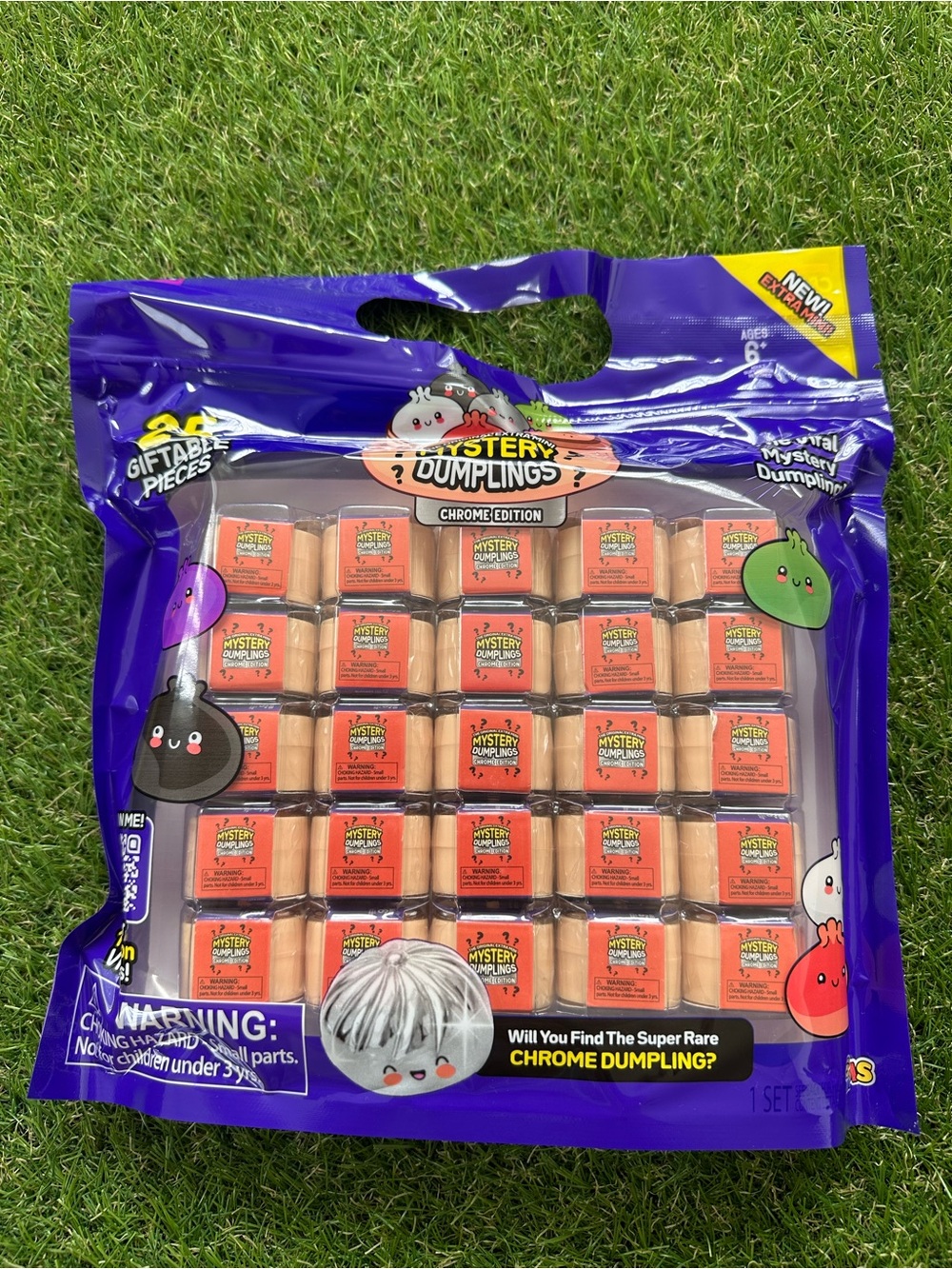 RMS Viral Mystery Dumplings Extra Mini Set Chrome Edition Brand New